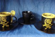 3 Espressos cups