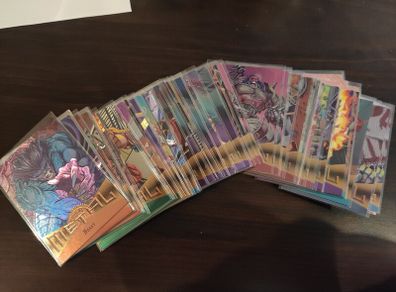 Marvel Metal 1995 Trading Cards