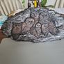 Wall plaque owl family Image 2