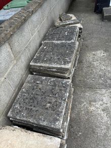 Free slabs  from patio