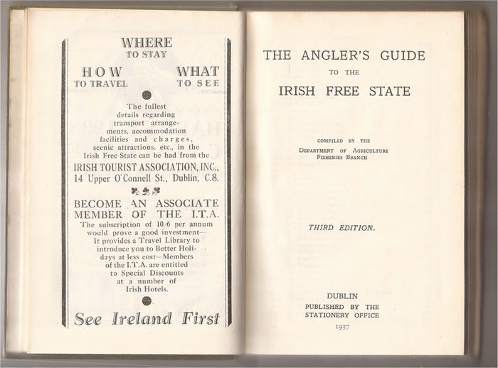 The anglers guide to the Irish free state. 1937