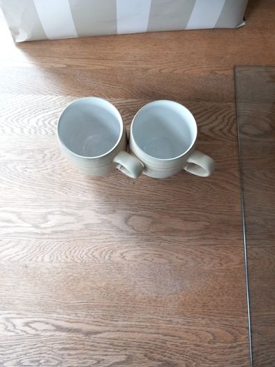 Denby Mugs x 2  3/4 pt.
