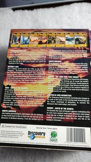 When Dinosaurs Ruled 8 DVD set