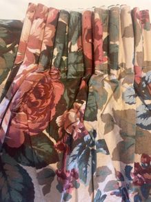 Vintage Floral Curtains