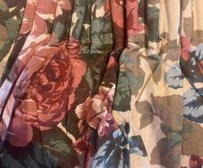 Vintage Floral Curtains