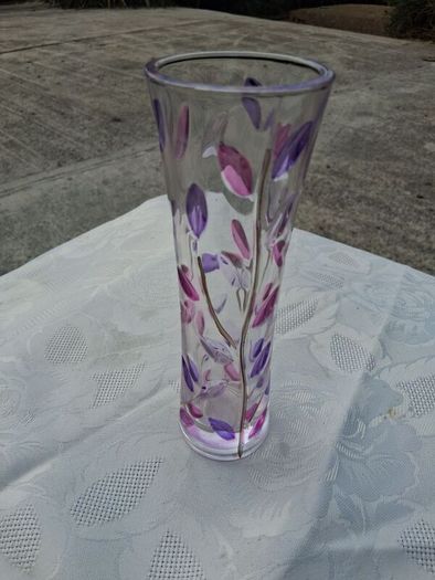 Zecchin Murano Style Italian Hand Blown Vase