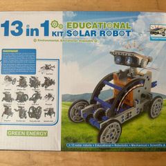 BNIP SIMPIM Educational Solar Robot Kit 13 In 1 Green Energy Age 8+