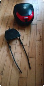 Honda Genuine Plate Givi Monorack and Back Box