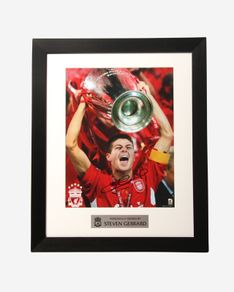 Steven Gerrard signed Frame