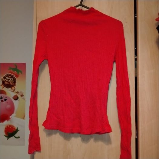 Red Turtleneck Shein