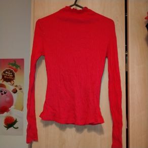 Red Turtleneck Shein