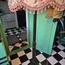 Retro Vintage MidCentury Floorlamp with Scallop shade Image 9