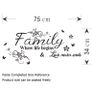 Wall Stickers Decal, House, Home Decor,Living Room, Hall, Bedroom Decoration. Image 3