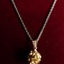 Vintage 925 Silver  Pendant and Chain length 18" - 3,1g Image 3