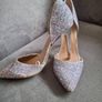 High Heels/Womens Glitter Heels ..  Size: UK 5 ..  Price Drop Image 2