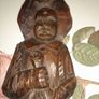 Folk Art Chip Carved Man Image 3