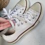 Converse White Sz 7 Image 2
