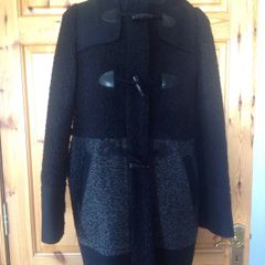 Redherring Size 8 Black / Grey Jacket with a Hood