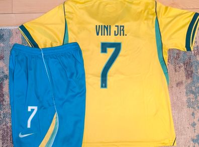 Brazil world cup national team Vini junior kids