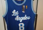 New Los angeles Kobe bryant, Mitchell and ness vintage jersey no 8 blue size L