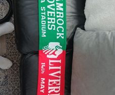 2014 Shamrock rovers V Liverpool Match Scarf