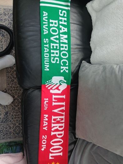 2014 Shamrock rovers V Liverpool Match Scarf
