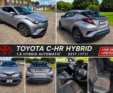 2017 Toyota C-hr 1.8 Hybrid Sol  Top Spec