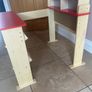 Children's wooden kitchen with chalk board Image 5
