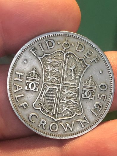 1950 Half Crown UK George VI