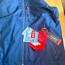 Brand New Helly Hansen Crew Midlayer Waterproof Jacket Men's Size M Navy 30253 Image 5