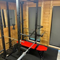 Full Gym Home Rig - Bench, Olympic Bar
