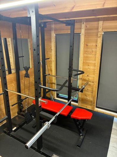 Full Gym Home Rig - Bench, Olympic Bar