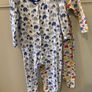 2 Jojo Maman Bebe Elephant print babygrows 12-18 months Image 2