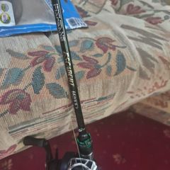 fishing rod and reel