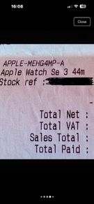 Apple smart watch ser3
