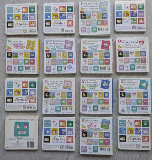 Collection of 16 Sandra Boynton Books for kids