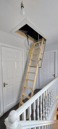 Attic stairs/ attic ladder and flooring supplied and fitted
