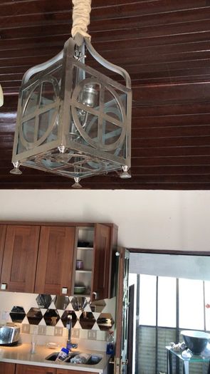 large ceiling light