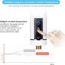 Instant Electric Water Heater, 3500W Mini Instantaneous Water Heater Without Tank Intelligent Instantaneous Water Heater Heater with Temperature Display for Bathroom Kitchen, UK Plug (White) Image 8