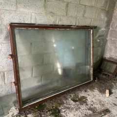Vintage Hardwood Windows  Reclaimed from 1970s Bungalow