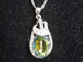 Sterling Silver Gem Pendant