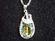 main image for ad Sterling Silver Gem Pendant
