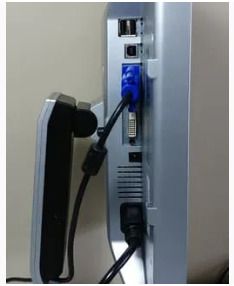 Dell computer monitor (17 inch, VGA)