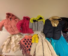 9 X Girl jackets (Mix of 8-12yrs old)
