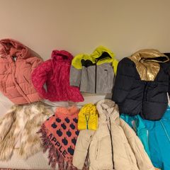 9 X Girl jackets (Mix of 8-12yrs old)