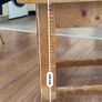 Vintage handmade wooden coffee table Image 7