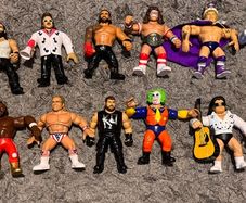 WWE retro various figures