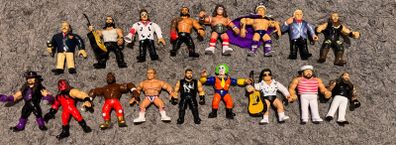 WWE retro various figures