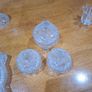 Glass dressing table set Image 6