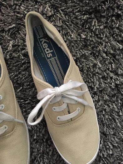 KEDS Trainers, Cream Unisex